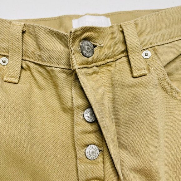 Boyish Tommy Jean in The Crowd Size 26 High Rise Straight Leg Crop Button Fly - Picture 4 of 15